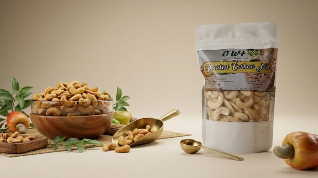 A bag of Guimaras Wonder's Farm roasted cashews